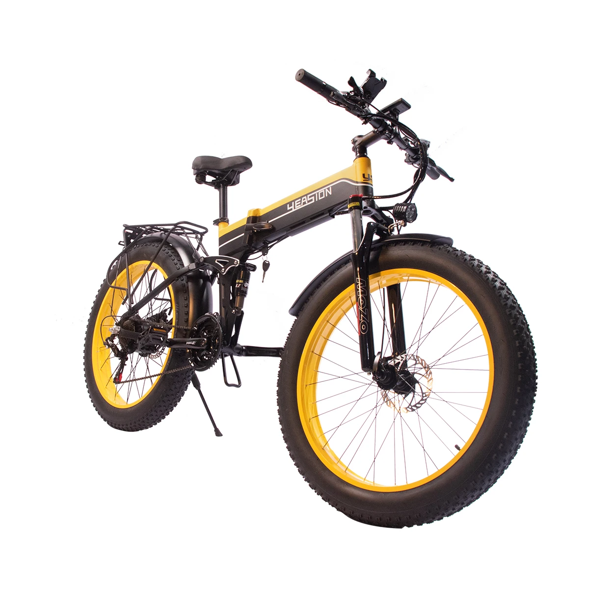 US free shipping 26"X4.0 mountain electric bike 1000w motor snow e bike 48v 14ah lithium battery folding fat tire electric bike