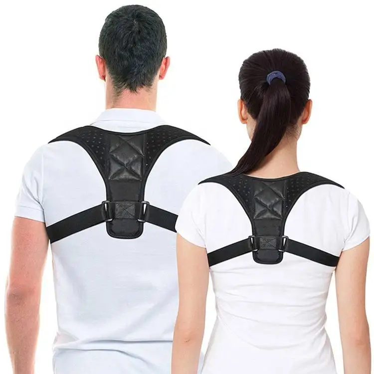 

2021 hot selling Ethan shoulder posture corrective brace breathable Neoprene back posture for women men