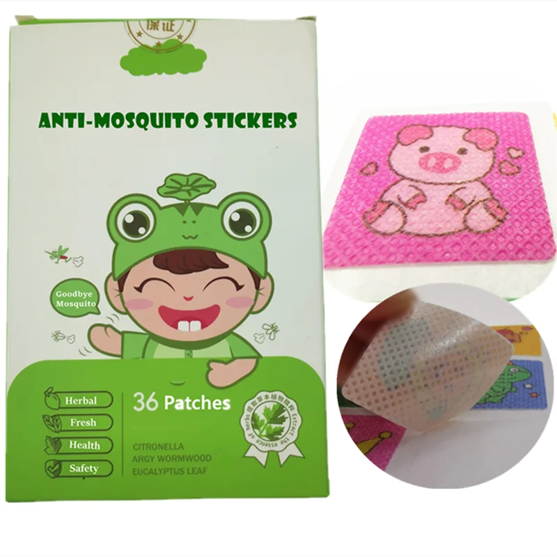 

Hot Selling In Summer Cartoon Anti Mosquito Repellent Patch Stickers