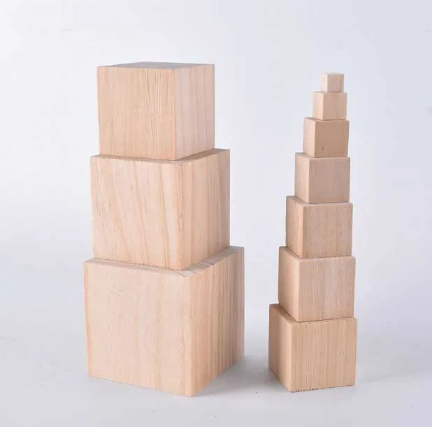wooden blocks to decorate