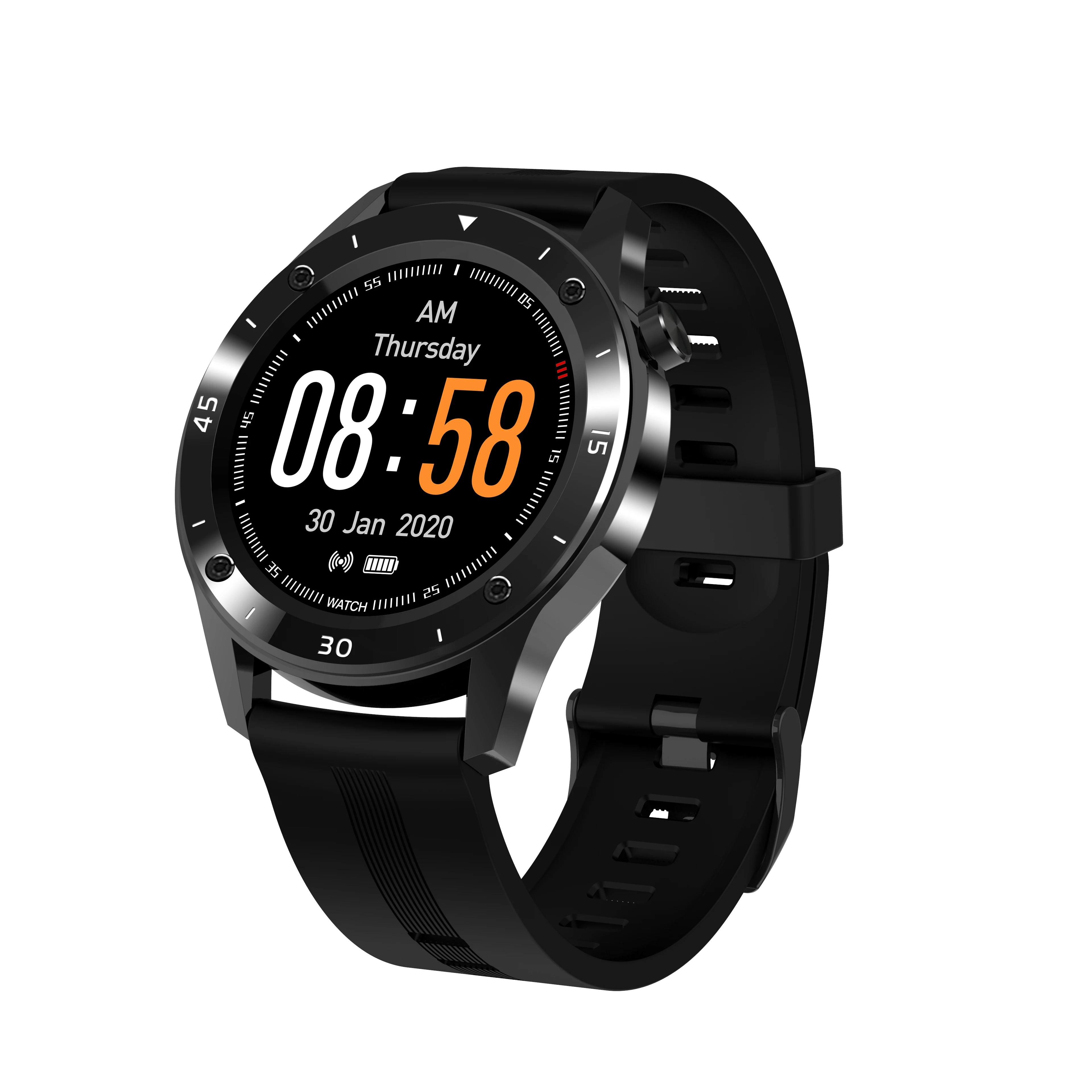 

Factory Directly Sales Full HD Touch Screen Smartwatch For Men Mobile Wristband IP67 Waterproof Smart Bracelet