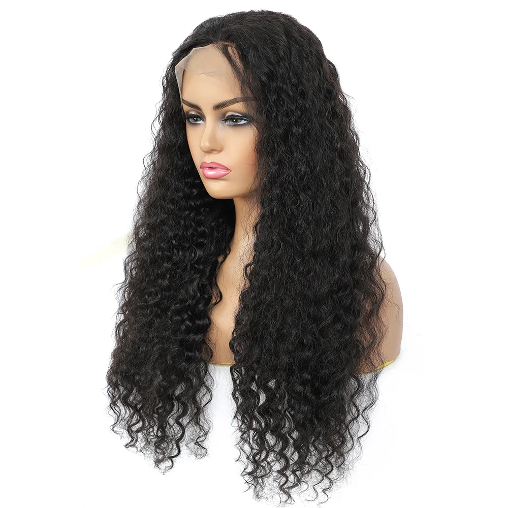

180 density hd lace cuticle aligned virgin wigs raw 13x6 hair deep wave hair wig vendors brazilian wigs