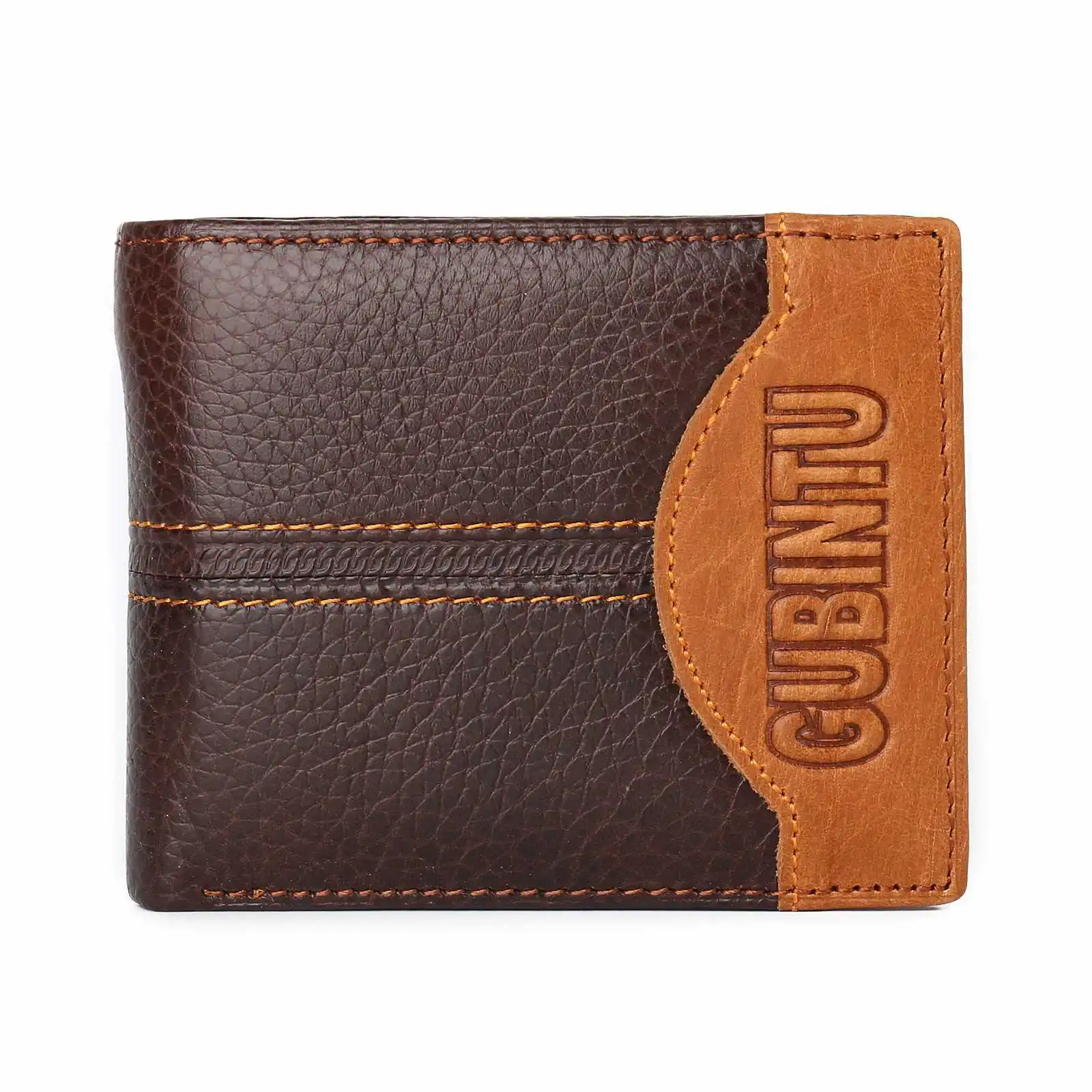 

AIYIYANG Factory Direct Sale High Quality Luxury Wallet Mens Wallet Fashion Cowhide Leather Wallet, Multi