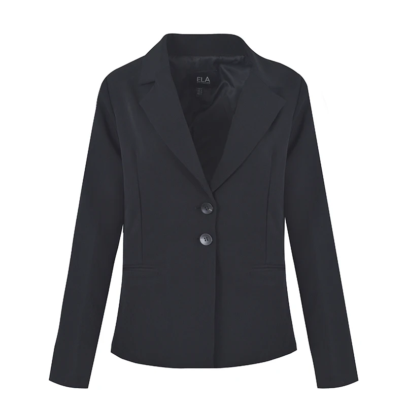 

LADY 'S TR BLAZER casual style SLIM FITTING BLACK LINING OME SERVICE OWN FACTORY OWN DESIGN