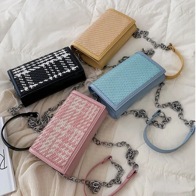 

2020 new style Wholesale Korean Style Chain Single Shoulder Oblique Bag For Women