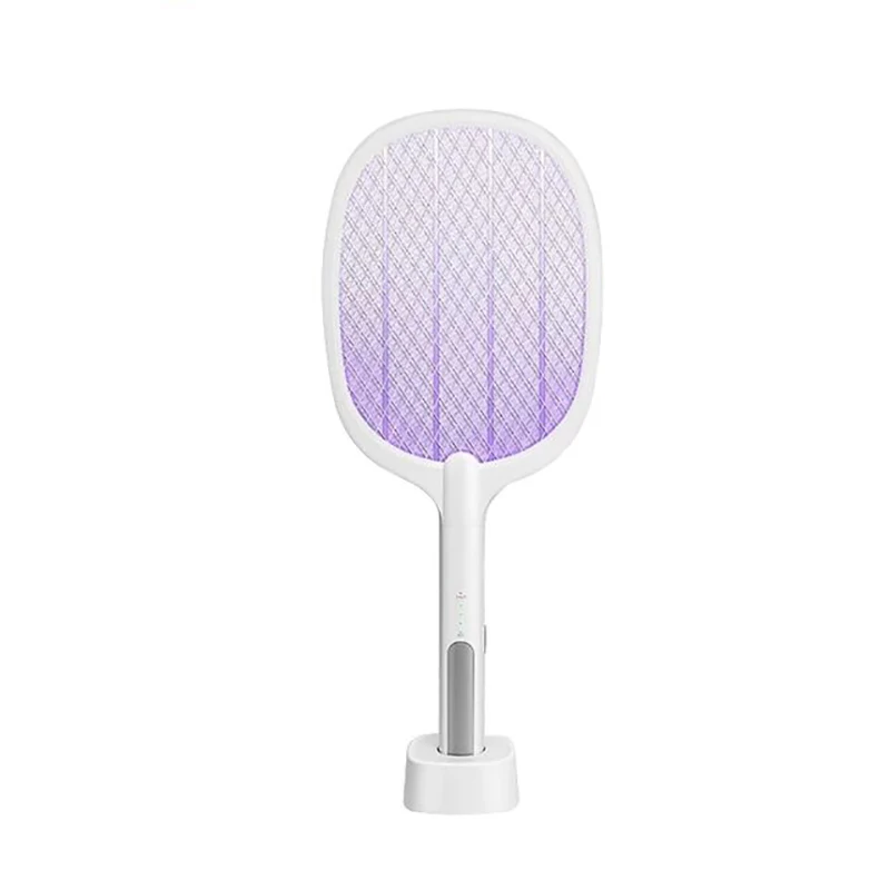 

factory USB 18650 rechargeable mosquito swatter bat with LED Torch