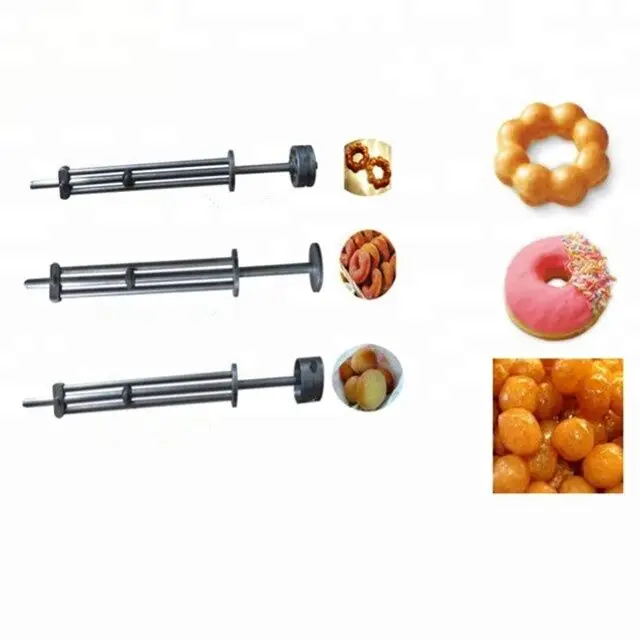 Automatic Mini Mochi Donut Fryer 3 Shape Mini Lokma Donut Maker Machine