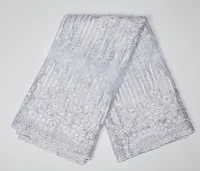 

HS EMBROIDERY NET french lace african women bridal net fabric dress