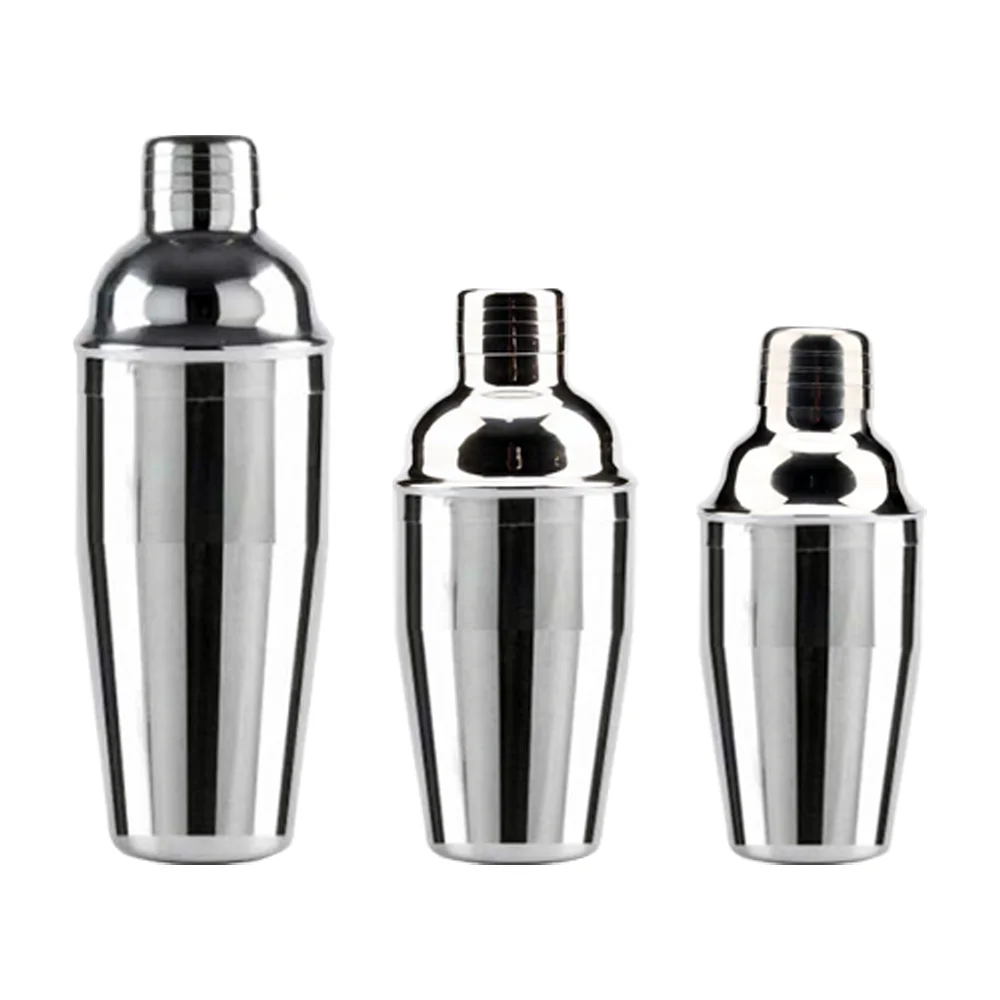

Stainless Steel 18/8 Shaker Cocktail Mix Drink Bar Use Mixer, Silver