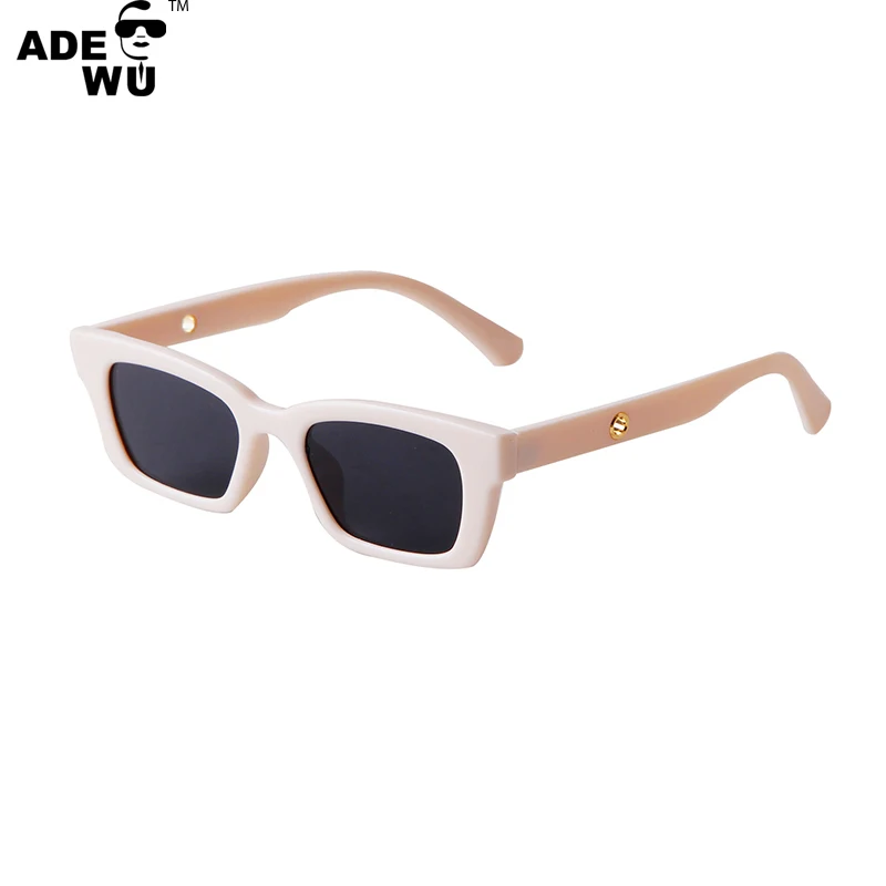 

ADE WU STY88689L Hot Sale Vintage Women Retro Small Square Frame Shades Trending Sunglasses Wholesale, Picture shows