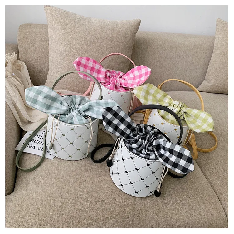 

2021 latest fashion bucket purse designer crossbody women beach handbag