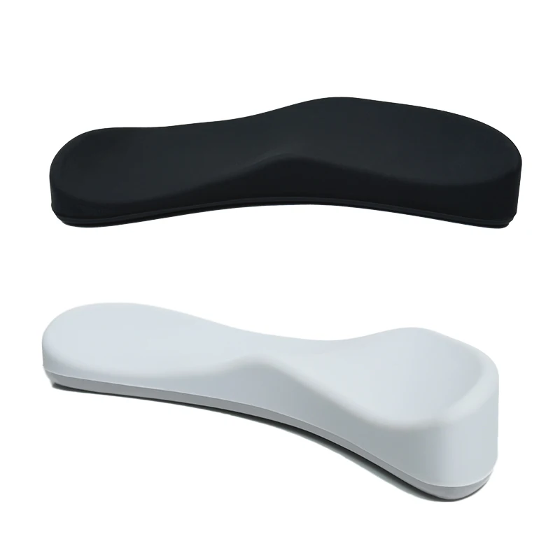 

Silicone Soft Hand Rest Wrist Pad Ergonomic Mouse Palm Pad for office Work Hot Sale Mouse Pad with Wrist Rest, Black & gray