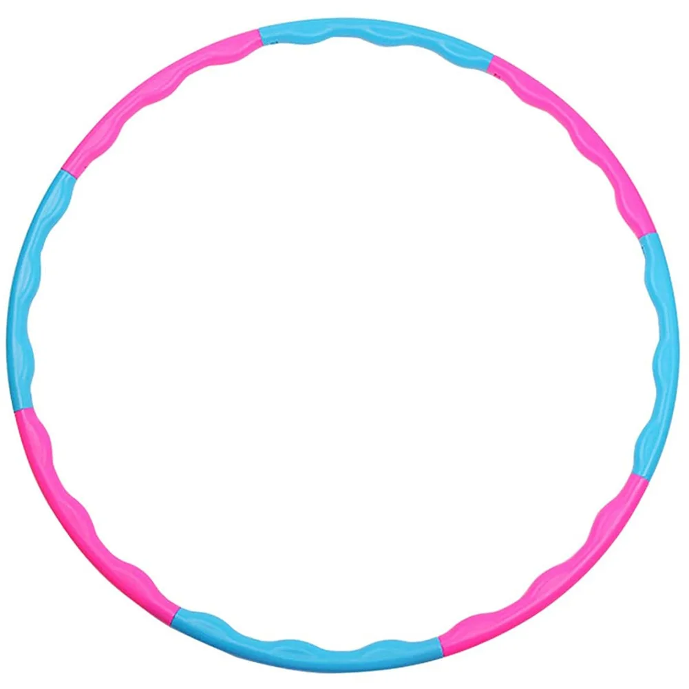 

Segorts Eco-friendly Fitness Exercise Detachable weighted hoola hoops plastic hula ring for Kids and Adults, Red blue pink orange grey