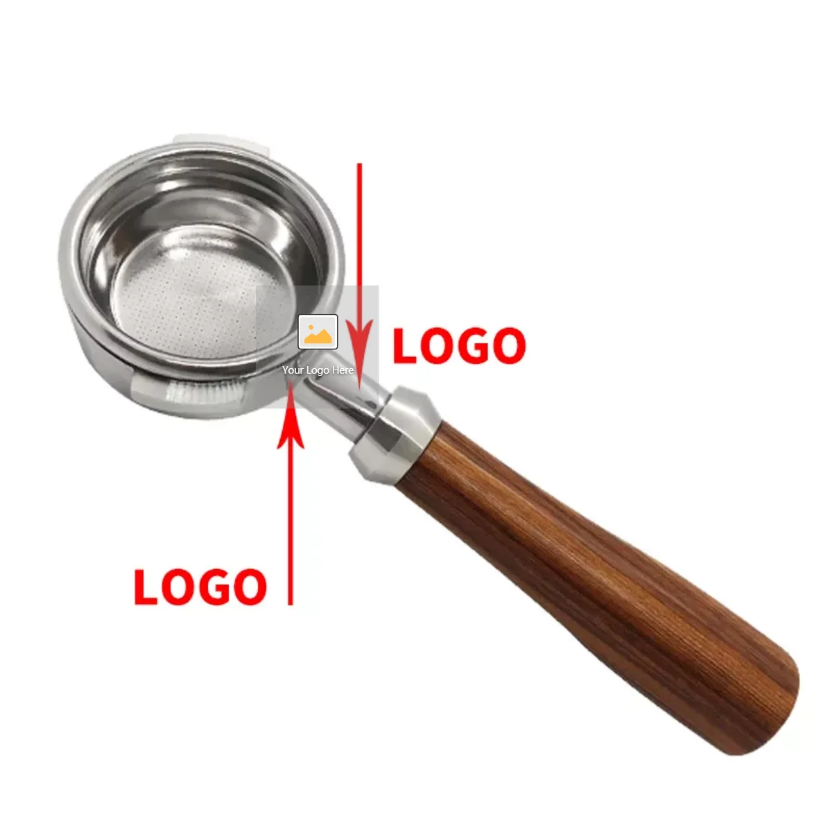 Wood Portafilter Kit Espresso Filter 