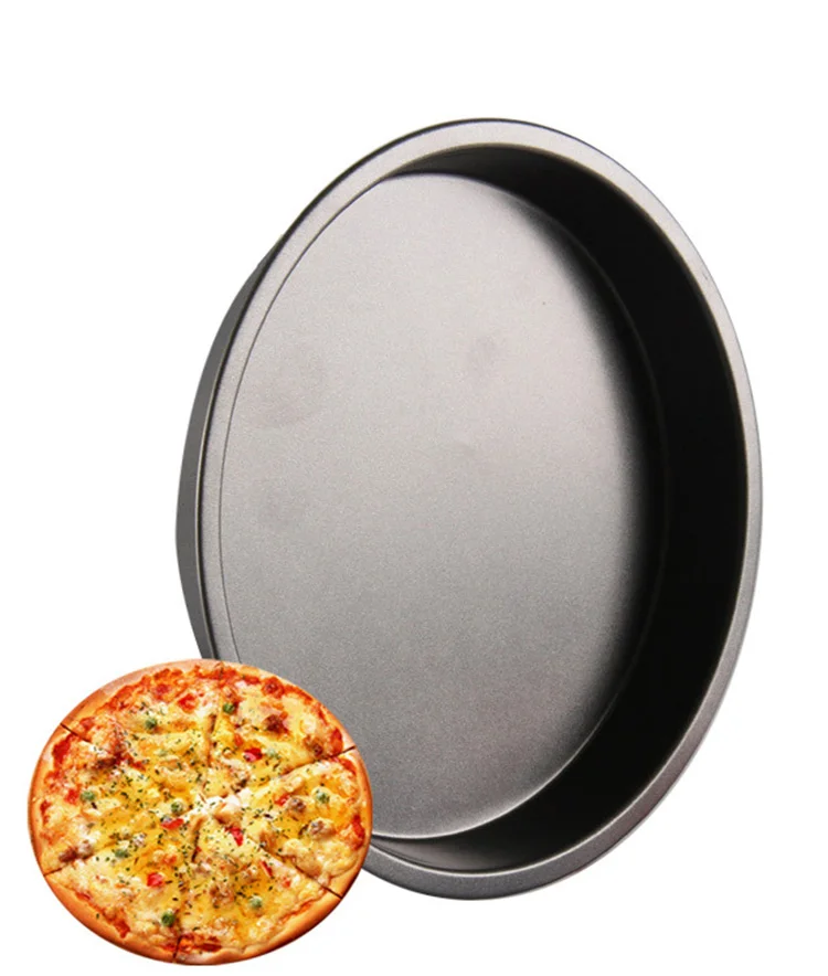 Non Stick Pizza Tray, Baking Pan, Round Carbon Steel Bakeware