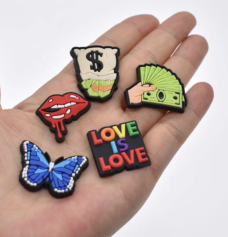 

Wholesale Shoe Charms Cartoon Money shoelace charms/shoe decorations/shoe charms Birthday Gifts for Adult Kids