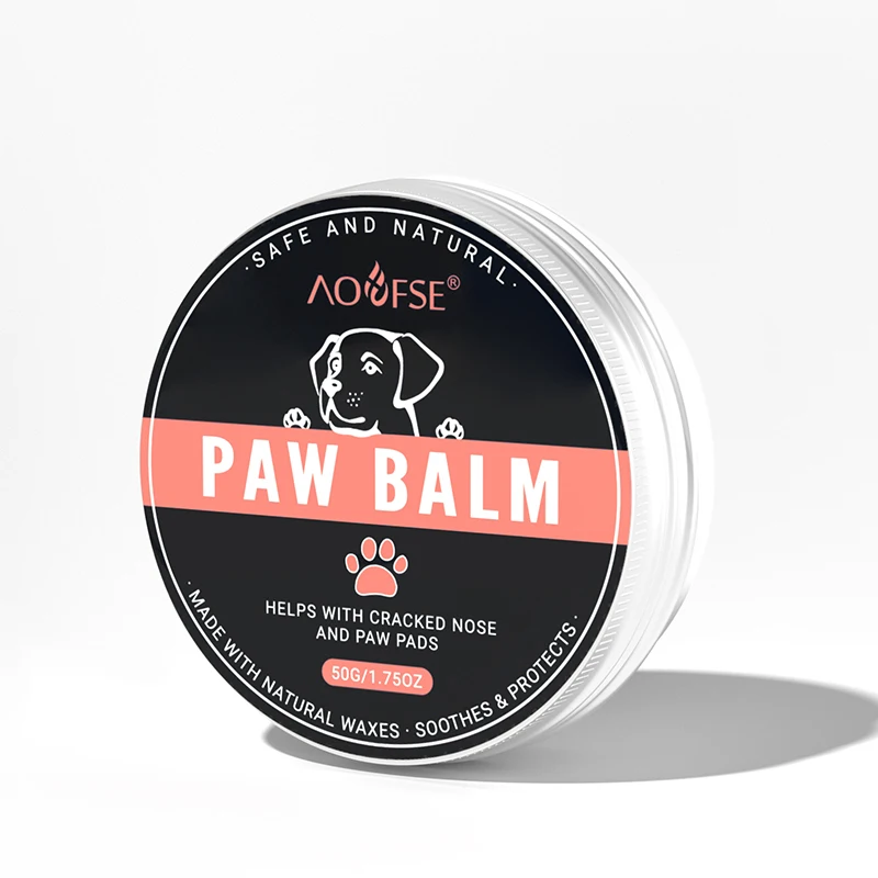 

Wholesale Natural Organic Dogs Paws Balm Butter Wax Cracked Nose Paw Repair Smooth Dog Paw Balm