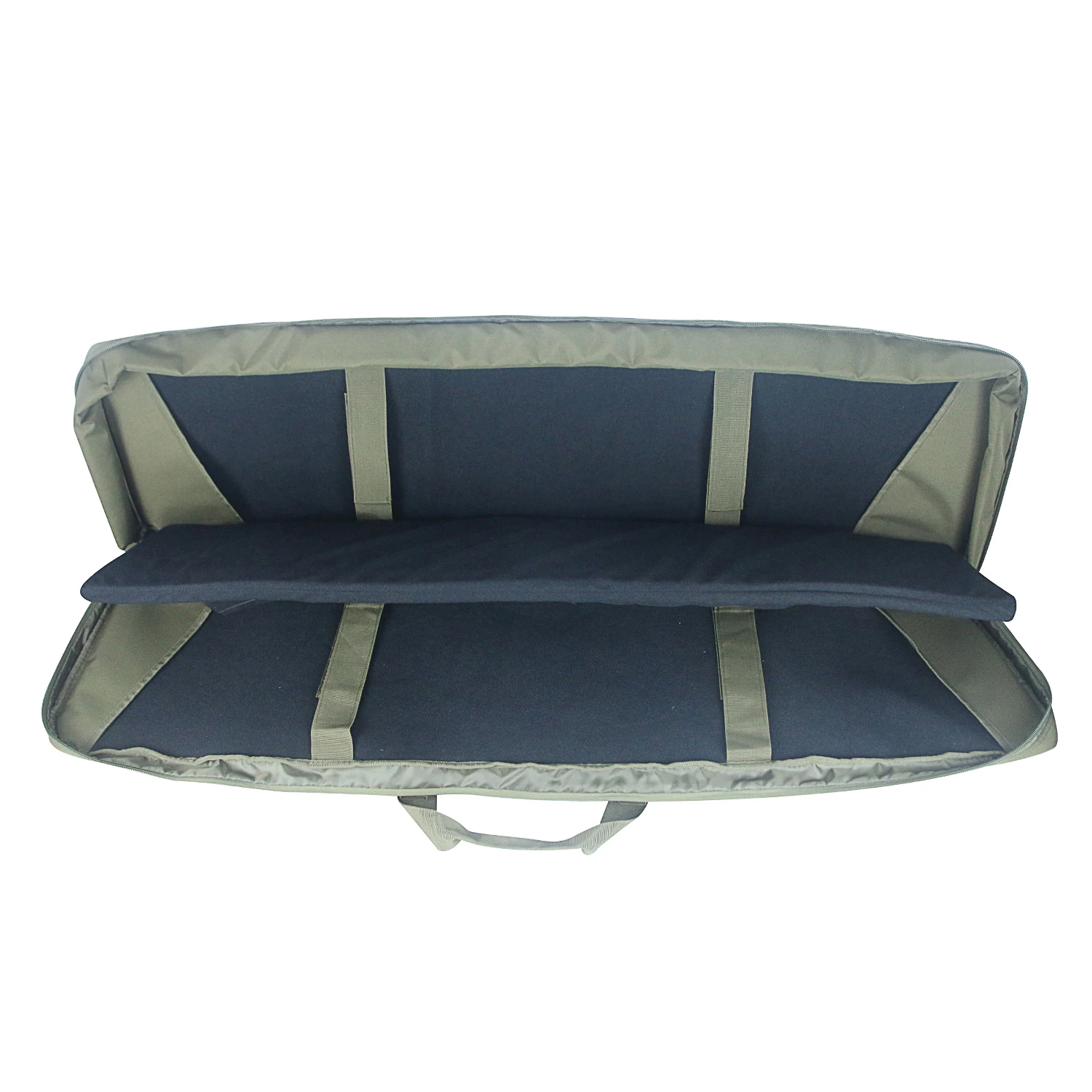 

Professional manufacture cheap customized logo wholesale new waterproof gun bag, Army green