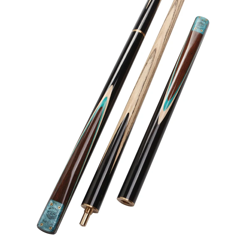 

Wholesale popular cheap price public cue for billiards house LP snooker cue 57'' Ash shaft 3/4 jointed hand made billiard cue