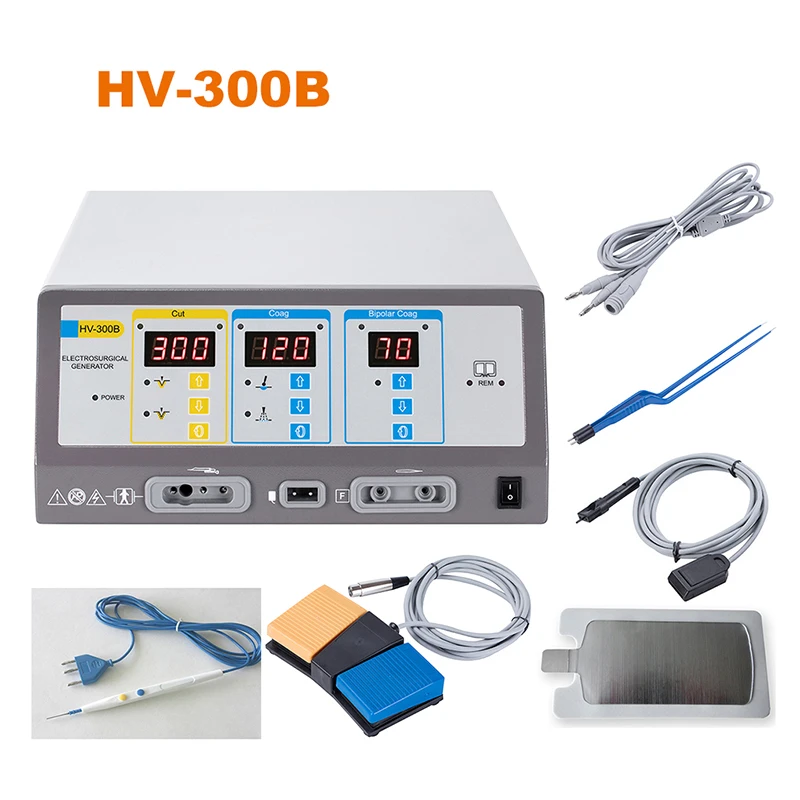 
300W High Frequency Electrosurgical Generator Unit diathermy machine 