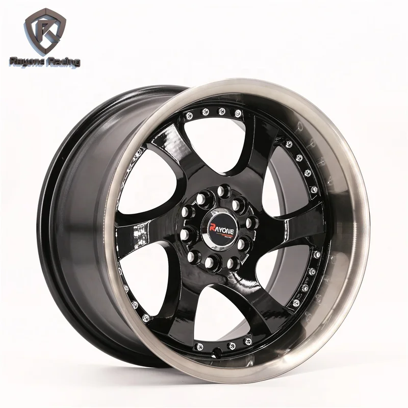 Wholesale Hyper Black Deep Dish Alloy Wheels 4 Hole Rims 15 Inch Buy