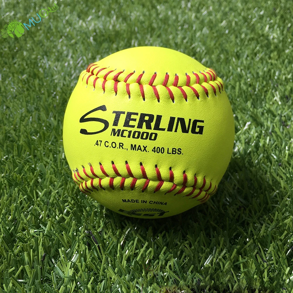 YumuQ 12" PU+PU Foam Custom Practice Softball Balls