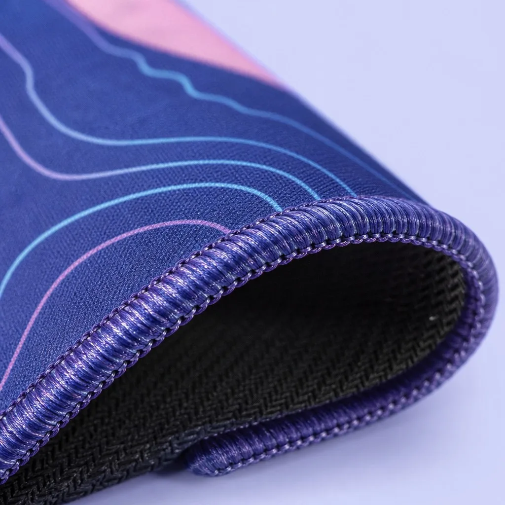 Precision Overlock Stitched Edge Macro Detail
