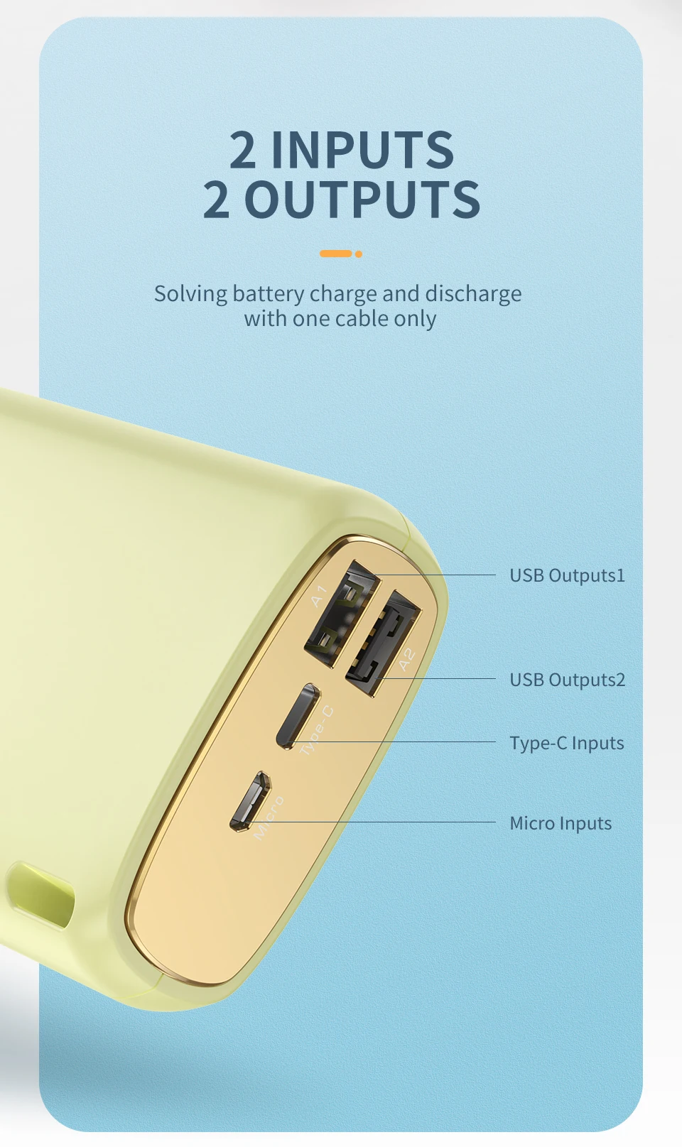 Kuulaa Best Powerbank 20000mah Mobile Charger Power Bank 20000 mah Fast Charging Power Banks 20000Mah - ANKUX.COM