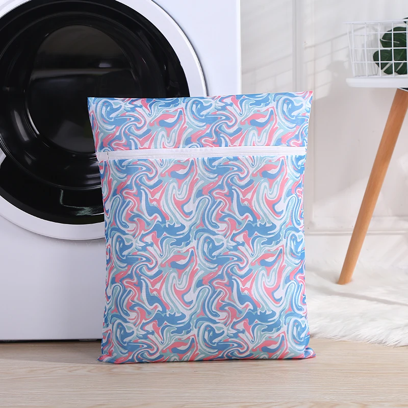 

Delicate Printing Laundry Bag Clothes Bra Lingerie Sock Eco-friendly Mesh Net Laundry Bags 5pcset