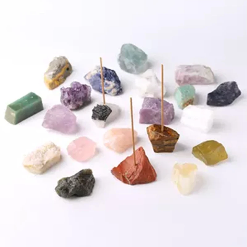 

Blocks Incense Holder Various Quartz Crystal Feng Shui Crystal