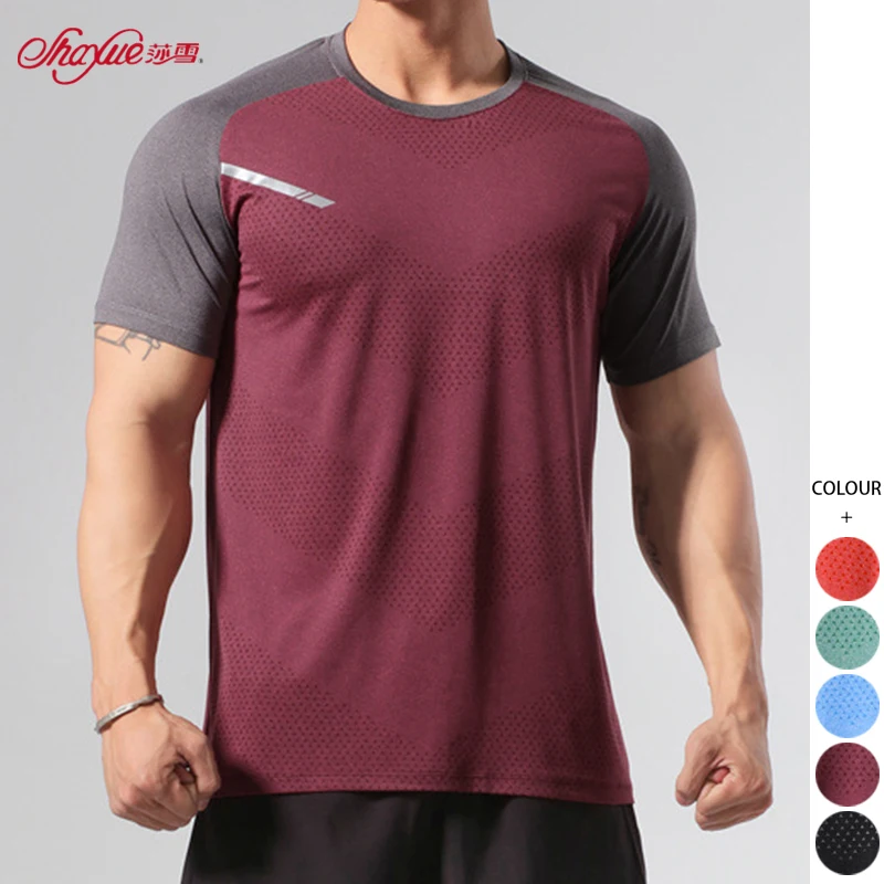 

Drop Shipping Men's Gym T-Shirt Performance Lightweight Breathable Outdoor Shirt Compression Sports T-Shirts