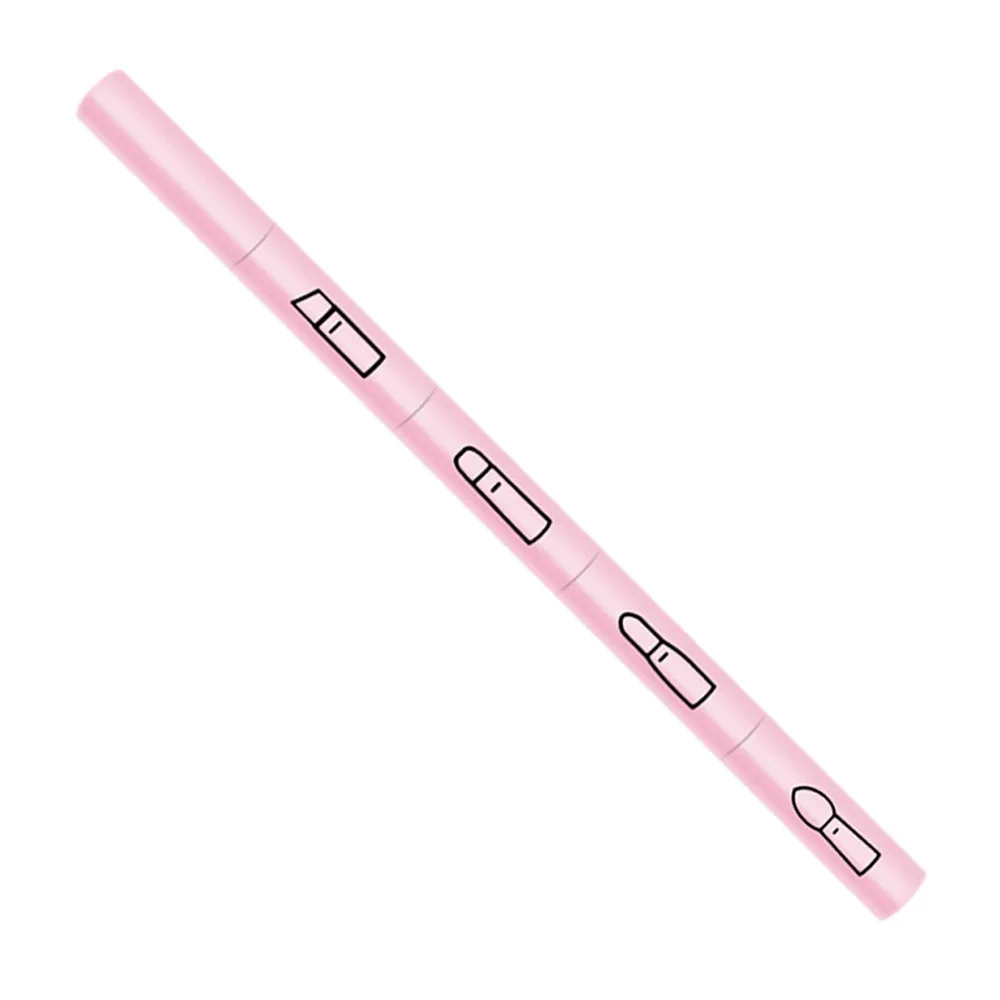 

4 in 1 high quality professional portable travel eye and lip makeup brush, Customized color