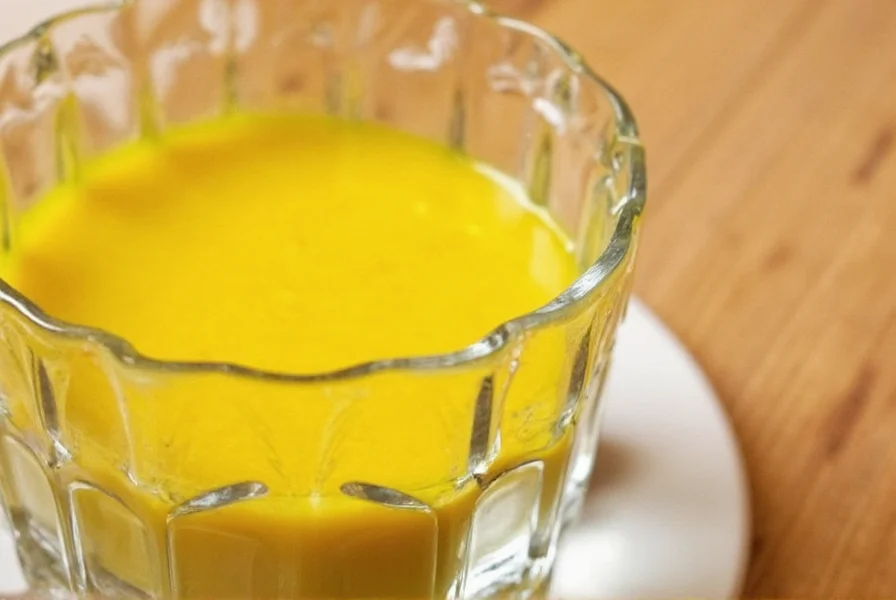 Golden turmeric tea in a white ceramic mug with fresh turmeric root and lemon slice
