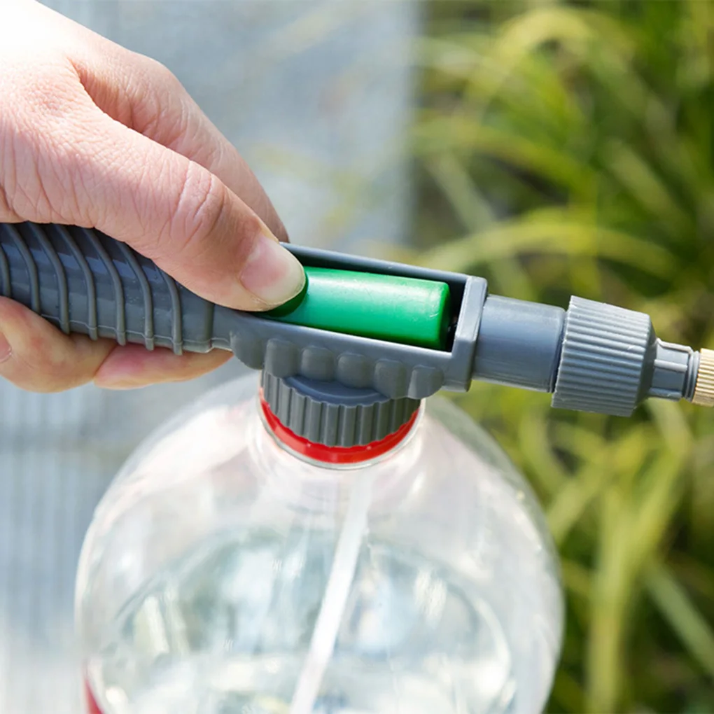 

QY Watering sprayer high pressure air pump manual sprayer head nozzle adjustable beverage bottle garden agricultural tool