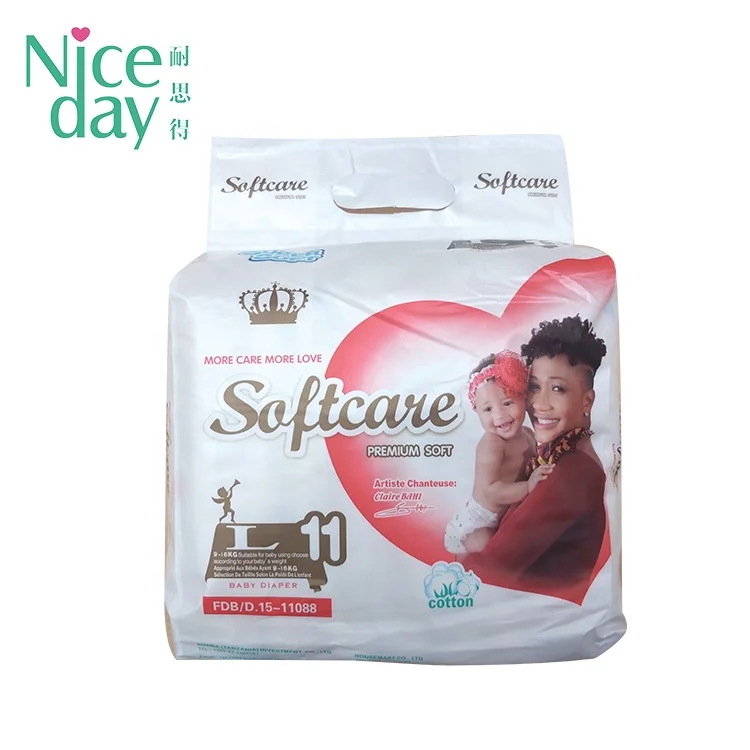 
Full automatic baby diaper colorful baby print adult diaper promotion in stock 