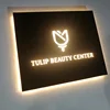 Shop Outdoor Led Sign 3D Acrylic Light Boxes Round LED Light Letter Backlit Logo Sign Boxes