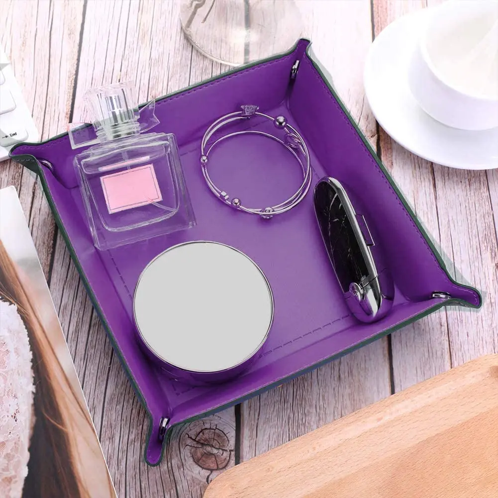 

HUAYI tray with leather exclusive tray leather dice tray