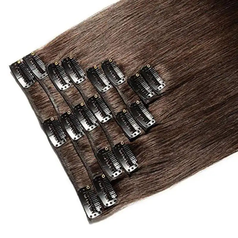 

7pcs per set 120gram Clip hair remy human hair extensions, In stock color: 1,1b,2,4,6,8,18,27,613,60. other colors can customize