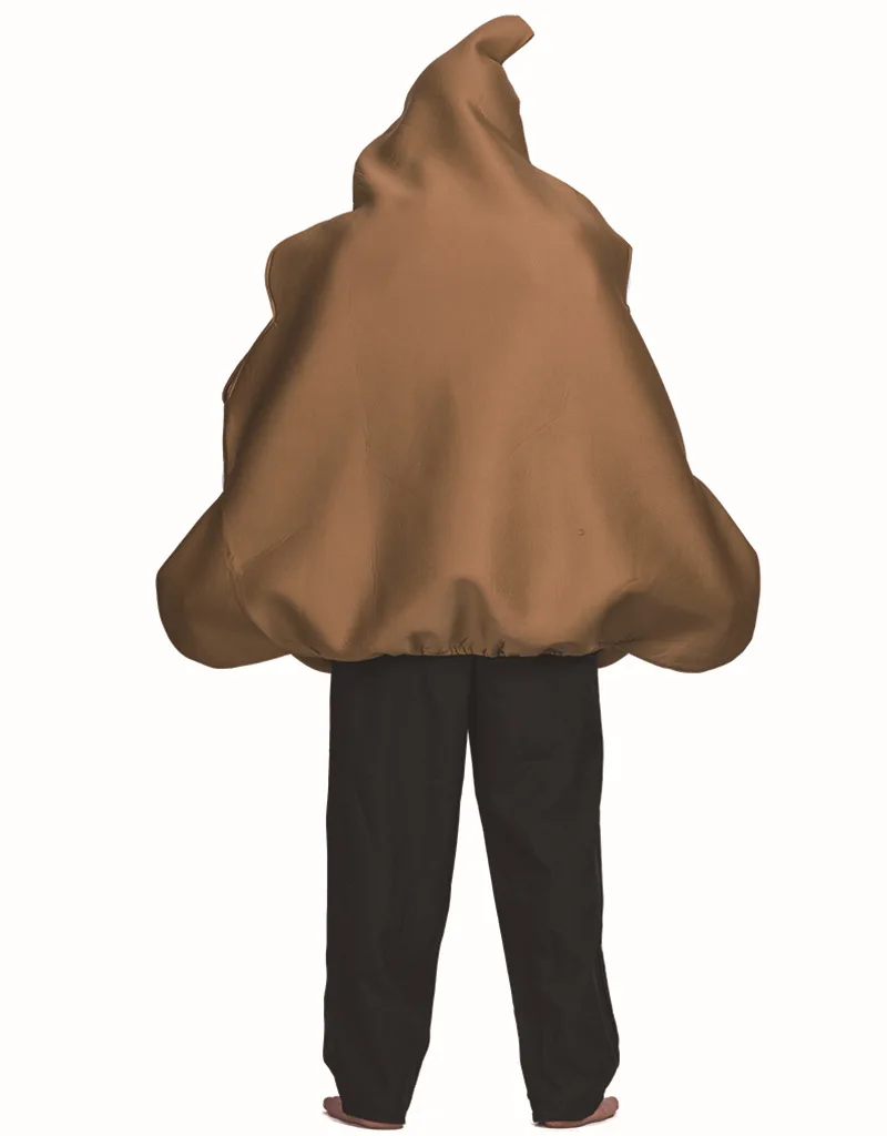 
Molezu Adult Happy Shit Costume Suit Blow Up Halloween Party Fancy Funny Faeces Dress Prank Costume Cosplay 