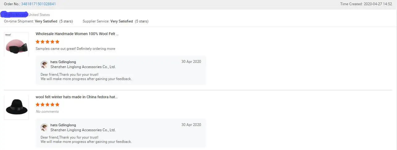 Customer Feedback 