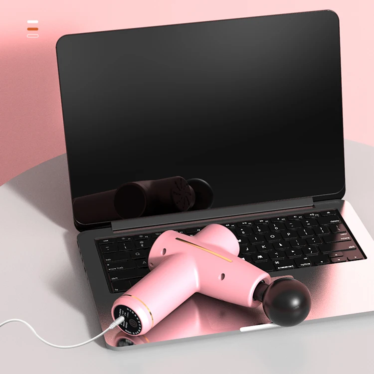 
new design small sports cordless electronic booster vibration percussion mini handle deep muscle massage gun dropshipping 