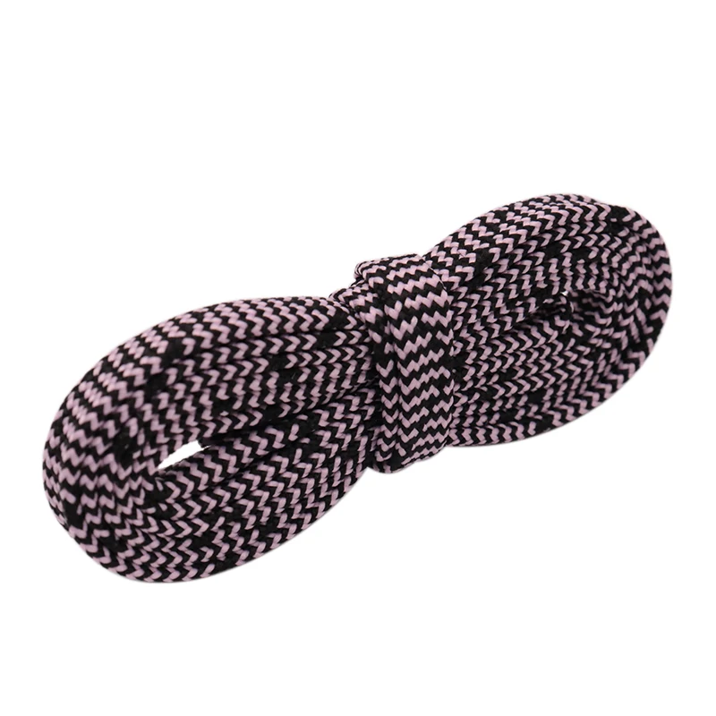 

Weiou Manufacturer Flat shoelaces with wave knitted two colors mixed good looking Shoe Laces, 12 colors in stock, support custom color