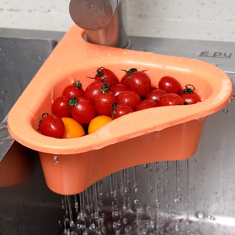 

Swan Drain Basket for Kitchen SinkMultifunctional Kitchen Triangle Sink Filter