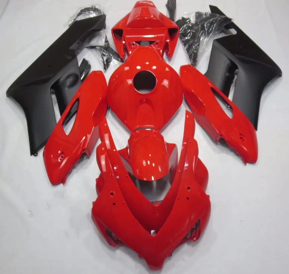 

2021 WHSC Motorcycle Fairing Kit For HONDA CBR1000 2004-2006 Red, Pictures shown