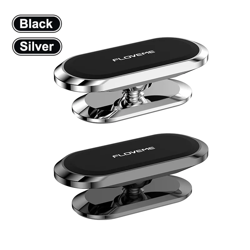 

Free Shipping 1 Sample OK Universal Magnetic Mobile Phone Holder Stand FLOVEME Multifunctional Magnet Wall Phone Holders Custom, Black / silver