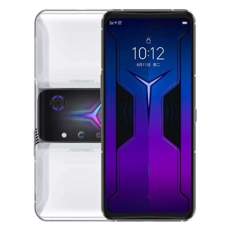 

Dual Back Cameras + 44MP Pop-up Front Camera Lenovo LEGION Gaming Phone 2 Pro 5G Telephone, 12GB+128GB