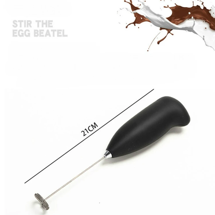 

Wholesale mini electric handheld foam automatic power hand held coffee beater with stainless steel whisk milk frother electric