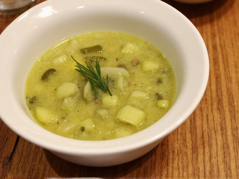 Polish Dill Pickle Soup: Authentic ogórkowa Recipe