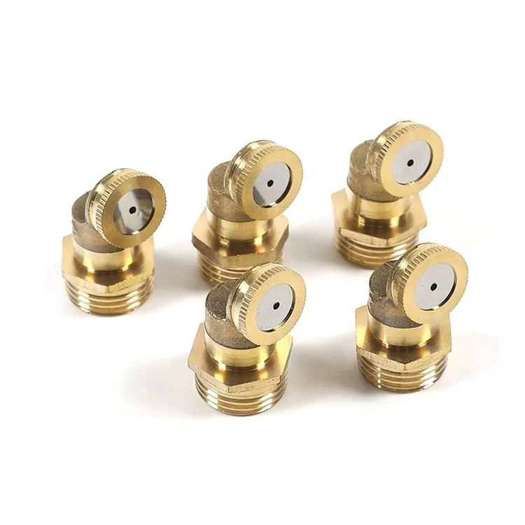 

1/2 inch Male Thread Brass Misting Nozzle Mister fog Nozzles Mist Water Spray Sprinkler For Cooling System