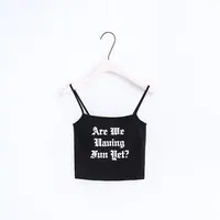 

Wholesale Summer Sexy Crop Top Women Casual Wear Top Camis Sports Femme Vest Girl Tube Top